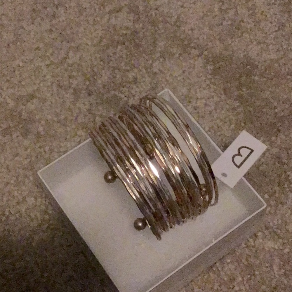 Two tone cuff bracelet.  Never been worn.
